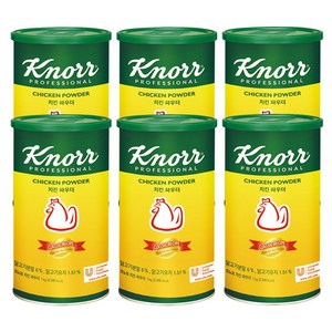 크노르 치킨파우더 1kg, 6개