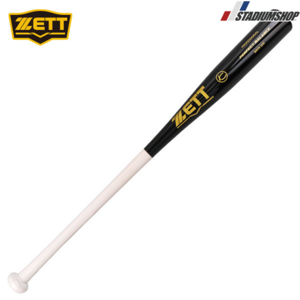 제트 야구 나무배트 KBSA 공인 배트 메이플 나무 블랙 화이트 BWTK-100 V1, 33.5인치 850~860g, 1개