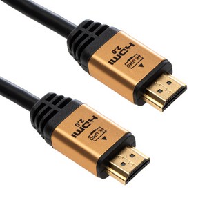 Maxiline 장거리 HDMI 2.0Ve 4K UHD 고화질 골드메탈 실드 케이블, 장거리 15M, 1개