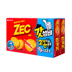 롯데제과 제크오리지날, 300g, 2개