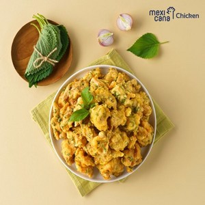 멕시카나치킨 깻잎통살치킨 (냉동) 350g, 6개