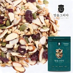 맛을 그리다 뿌려먹는 견과 토핑 블랙 믹스너트 500g, 1개