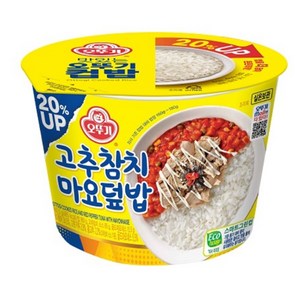 오뚜기 컵밥 고추참치마요덮밥, 280.5g, 6개