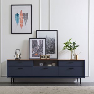 파로마 소이 프렌치 1800 티비다이 거실장 YNT004, 네이비