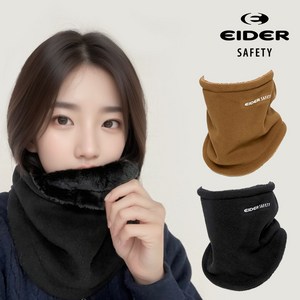 아이더 Safety 프리미엄 웜업 넥워머 히터웜 넥게이터, 블랙, 1개