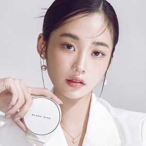 블랑디바 글림 커버리지 쿠션팩트 리필/본품/세트, 02 본품, 13호 화이트, 1개
