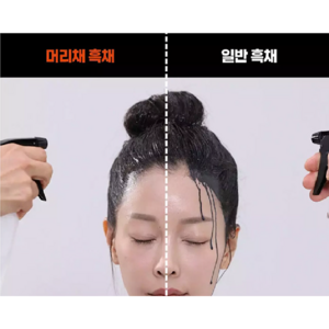 MR 머리채 130ml 스프레이 흑채 증모제 헤어쿠션 정수리 새치커버 탈모 커버스틱 빈모, 1개, 스프레이 블랙