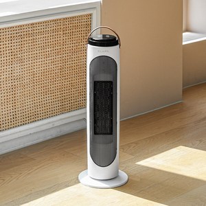 자동회전 절전형 PTC 타워 온풍기(리모컨 포함) HDF-7R, 혼합색상