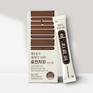 [공식] 강력한 이중 편안함 좋은 소식 화창한 하루 효전자피, 42g, 1개