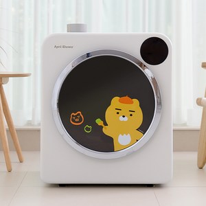 카카오프렌즈 라이언 자동 온도조절 살균 구김방지 미니건조기 5kg, 웰컴패키지 5종