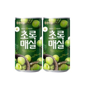 웅진 초록매실, 180ml, 30개