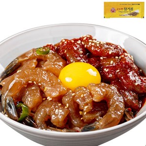 [1+1] 얼리지않은 당일생산 진짜참진 깐새우장, 350g, 2개