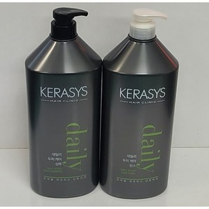 케라시스 데일리 두피케어 대용량 1500ml (샴푸1개+린스1개) 1set, 1.5L, 2개