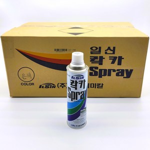 일신 락카 스프레이 1박스 [ 40개입 ], 진녹색, 40개, 420ml