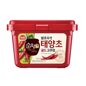 순창궁 태양초 골드 고추장, 500g, 1개