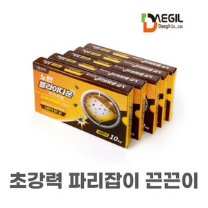 노런플라이다운 초강력 파리잡이 끈끈이 (5박스x10매입), 5개