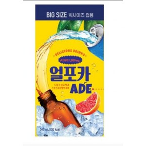 골든싸이]아임e_얼포카에이드파우치340ml 16개, 340ml