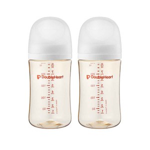 더블하트 모유실감 3세대 트윈팩 160ml/240ml 모음, 제뉴인화이트, 2개, 240ml