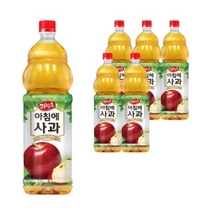 해태htb 아침에 사과, 1.5L, 6개