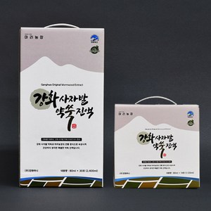 마리농장 강화 사자발약쑥 진액 엑기스 건강즙 80ml, 30개