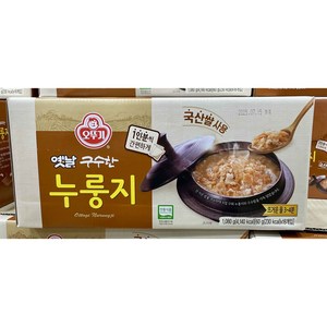 오뚜기 옛날 구수한 끓여먹는 누룽지, 60g, 36개