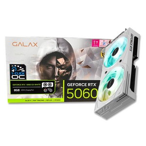 갤럭시 갤럭시 GALAX 지포스 RTX 5060 EX WHITE OC D7 8GB