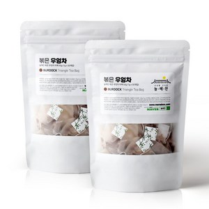 늘해찬 국산 볶은 우엉차 삼각 티백 전통차 허브차 삼각티백 대용량, 1g, 50개입, 2개