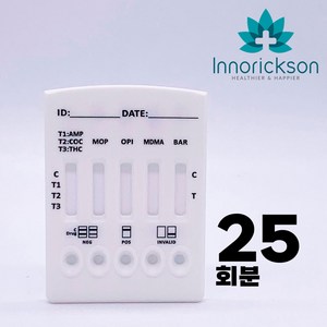 소변 마약 검사 키트 2종 스탠다드 대용량 25회분, B. 4종 스탠다드 검사, 1개