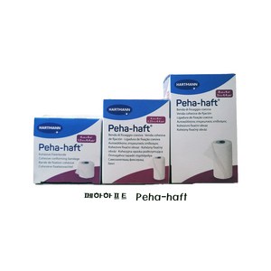 페하하프트 Peha-haft 라텍스프리붕대 (4cm 6cm 8cm) x 4M 1롤, 6cm x 4M, 1개, 1개입