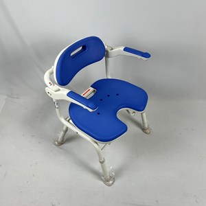 노인 환자 목욕의자 IU 욕실의자 접이식 높이조절 목욕탕 샤워 의자 노인 장기요양 복지용구 실버용품 요양등급 어르신용품, 노인장기요양등급 할인구매(본인부담금 15%), 블루, 1개