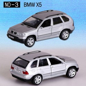 세계명차 BMW X5 미니카 풀백 다이캐스팅 명차모형 자동차 피규어, 1개