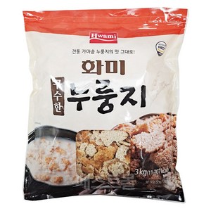 화미 구수한 누룽지, 3kg, 1개