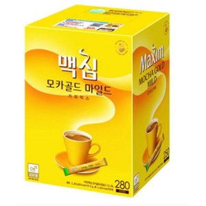 맥심 모카골드 마일드 커피믹스 280T, 12g, 280개입, 2개