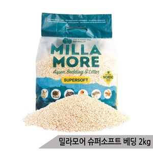 밀라모어 소프트 베딩 톱밥, 2kg, 1개