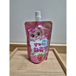 캐치티니핑 딸기 퐁당 하츄핑 음료수 100ml, 10개, 10개