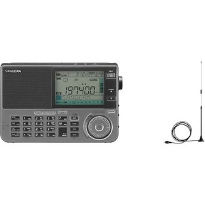 Sangean ATS 909X2 The Ultimate FM SW MW LW Ai 멀티밴드 라디오, Radio + Extenal Antenna, Radio + Extenal Antenna