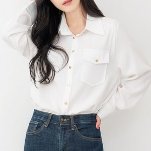 [오노마] ONM 레이스 여자셔츠 셔츠블라우스 오버핏 여성블라우스