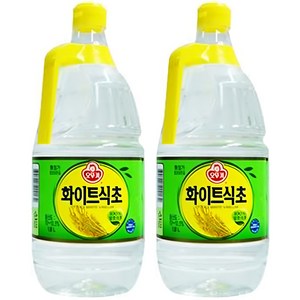 오뚜기 화이트 식초, 1.8L, 2개