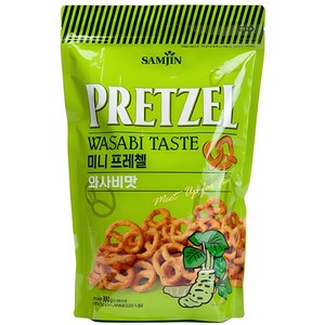 삼진 미니 프레첼 와사비맛, 300g, 1개