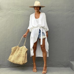 데코양 비치로브 수영복로브 휴양지 수영장 비치 가디건