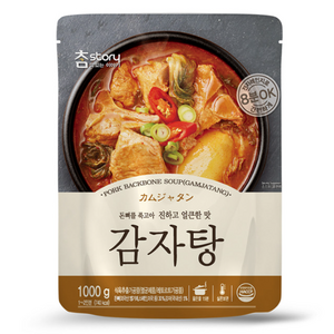 참스토리 즉석탕 감자탕 1Kg, 5개