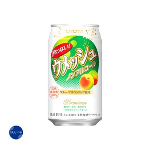 초야 CHOYA 무알콜 요와나이 우메슈, 8개, 350ml