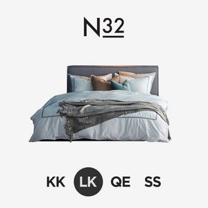[시몬스] 플란 실버그레이. N32 폼 스페셜. 라지킹 침대, 실버그레이