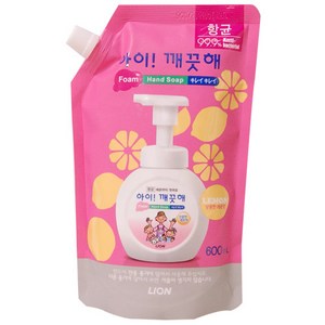 아이깨끗해 핸드워시 레몬향 리필, 600ml, 1개