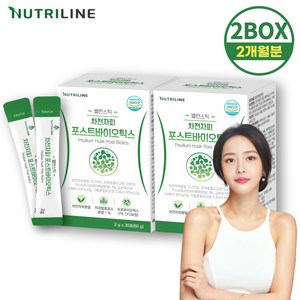 뉴트리라인 밸런스틱 차전자피유산균 포스트바이오틱스 2박스 2개월분, 60g, 2개