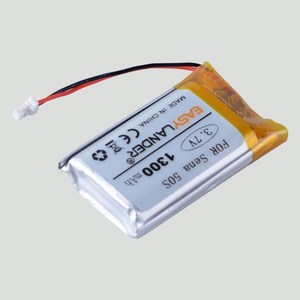 리튬 이온 폴리머 충전식 배터리 세나 50S 오토바이 블루투스 헤드셋 헬멧 3.7V 1300mAh, 01 3.7 볼트, 1개, 1개입