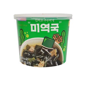 컵국 미역국, 12개, 10g