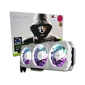 갤럭시 갤럭시 GALAX 지포스 RTX 4070 Ti SUPER EX GAMER WHITE OC V2 D6X 16GB