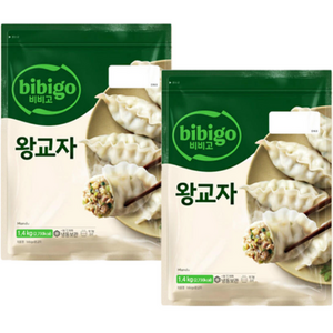 비비고 왕교자 (냉동), 1.4kg, 2개