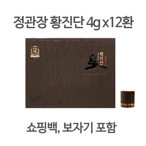 정관장 황진단 지삼함유 12일분량(황진단 전용쇼핑백 보자기 동봉발송), 4g, 1개